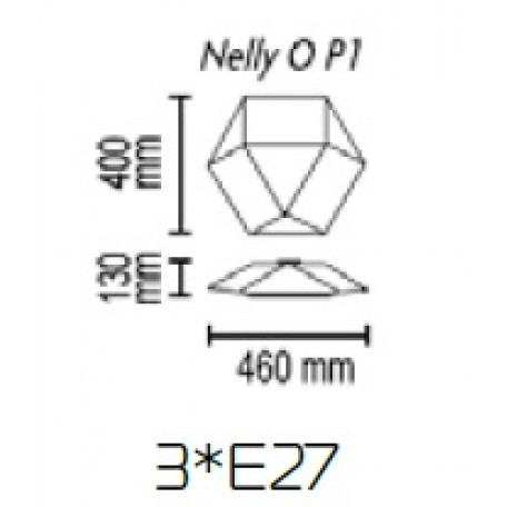 Схема с размерами Topdecor Nelly O P1 09