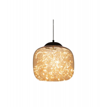 Подвесной светодиодный светильник Lumina Deco Daisy LDP 6823-300 CHR+AMB, LED 8W 4000K - миниатюра 2