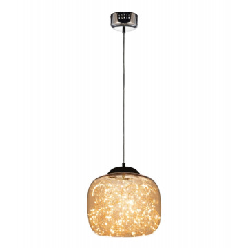 Подвесной светодиодный светильник Lumina Deco Daisy LDP 6823-300 CHR+AMB, LED 8W 4000K - миниатюра 3