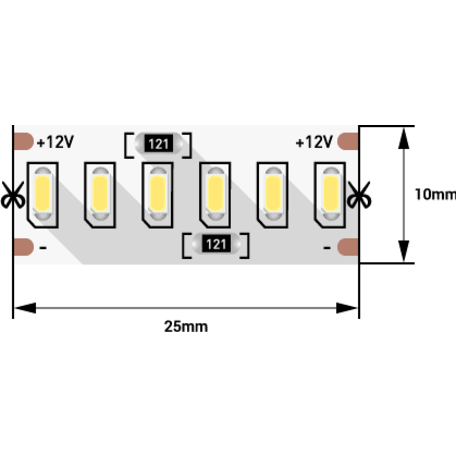 Светодиодная лента SWG4240-12-24-WW-M 009470 (00-00009470)