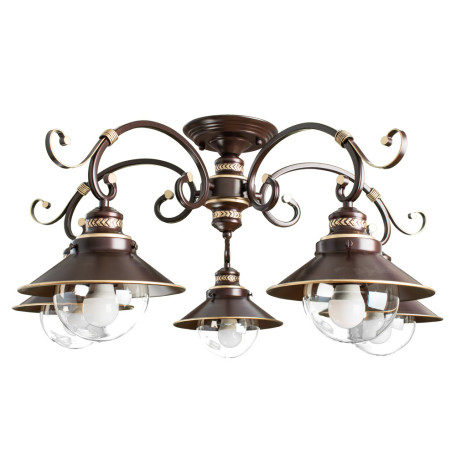 Потолочная люстра Arte Lamp Grazioso A4577PL-5CK, 5xE27x60W