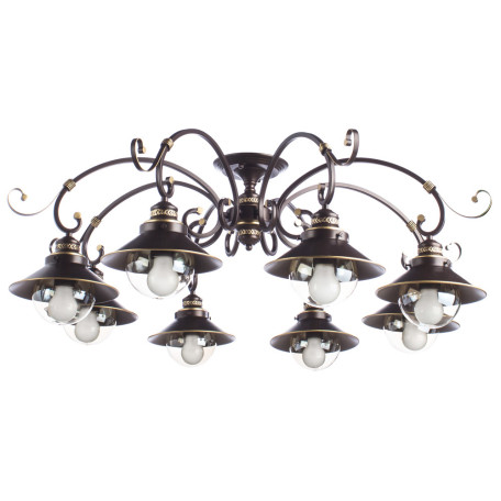 Потолочная люстра Arte Lamp Grazioso A4577PL-8CK, 8xE27x60W