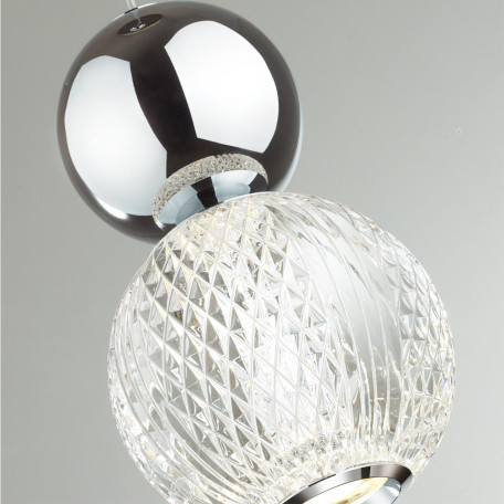 Подвесной светодиодный светильник Odeon Light Crystal 5007/7L, LED 7W 4000K 350lm - миниатюра 3