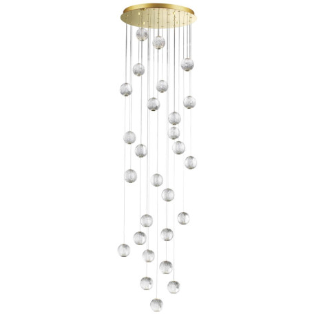 Светодиодная люстра-каскад Odeon Light Crystal 5008/120L, LED 120W 4000K 6600lm - миниатюра 1