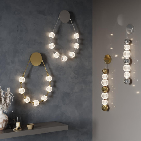 Светодиодное бра Odeon Light Crystal 5008/13WL, LED 13W 4000K 700lm - миниатюра 4