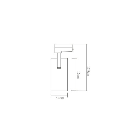 Схема с размерами Arte Lamp A4568PL-1BK