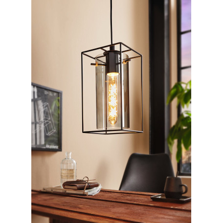 Подвесной светильник Eglo Trend & Vintage Industrial Loncino 49495, 1xE27x60W - миниатюра 2