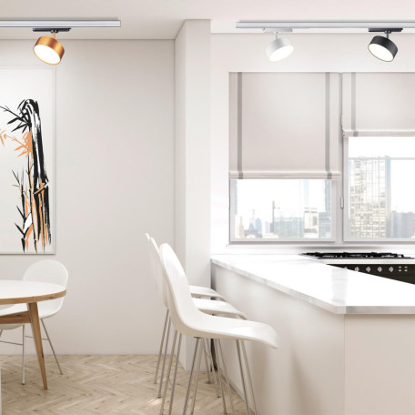 Светодиодный светильник для трековой системы Novotech Prometa 358755, LED 24W 4000K 2100lm - миниатюра 4