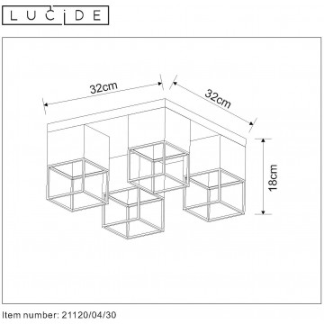 Схема с размерами Lucide 21120/04/30