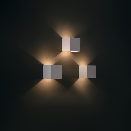 Настенный светодиодный светильник Maytoni Parma C155-WL-02-3W-W, LED 12W 3000K 600lm CRI80 - миниатюра 6