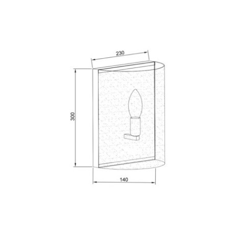 Схема с размерами Vele Luce VL4135W01