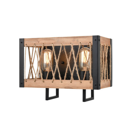 Бра Vele Luce Cubo VL6052W02, 2xE27x60W - миниатюра 2