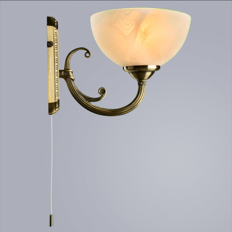 Бра Arte Lamp Windsor A3777AP-1AB, 1xE14x40W - миниатюра 2