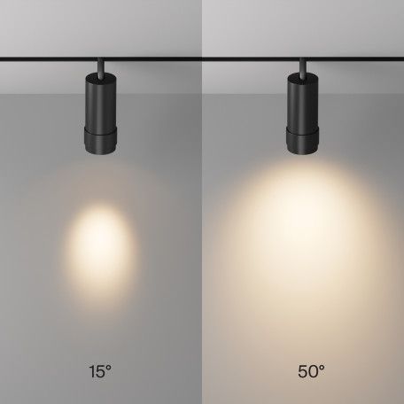 Светильник для трековой системы Maytoni Focus Zoom TR211-1-12W2.7K-Z-B - миниатюра 2