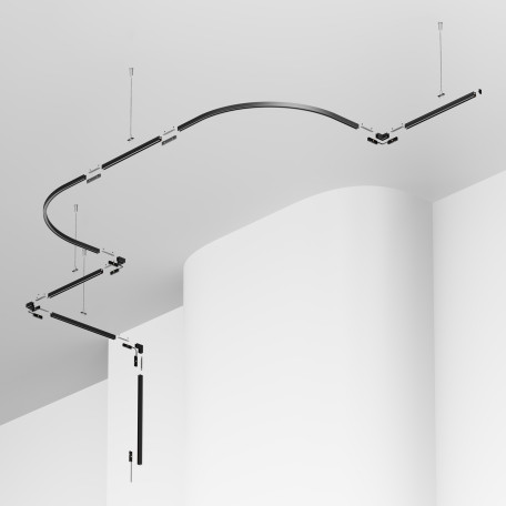 Профиль для накладного монтажа трека Maytoni Busbar trunkings Levity TRX184-111B - миниатюра 3