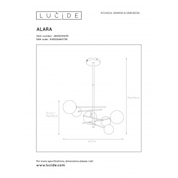 Схема с размерами Lucide 46412/06/10