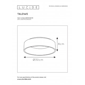 Схема с размерами Lucide 46100/20/30