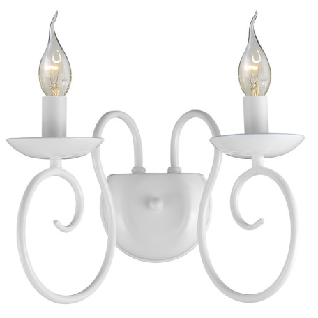 Бра Crystal Lux SEMPRE AP2 2930/402, 2xE14x60W, белый, металл