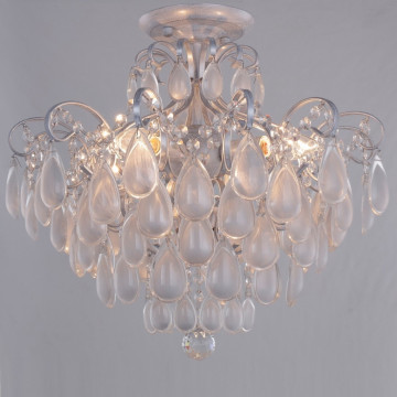 Потолочная люстра Crystal Lux SEVILIA PL4 SILVER 2941/104, 4xE14x60W