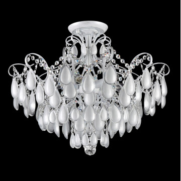 Потолочная люстра Crystal Lux SEVILIA PL6 SILVER 2941/106, 6xE14x40W