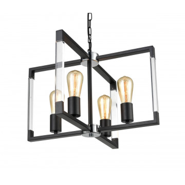 Подвесная люстра Vele Luce Turin VL5022P04, 4xE27x60W - миниатюра 3