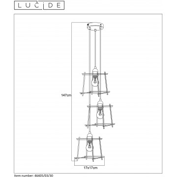 Схема с размерами Lucide 46405/03/30