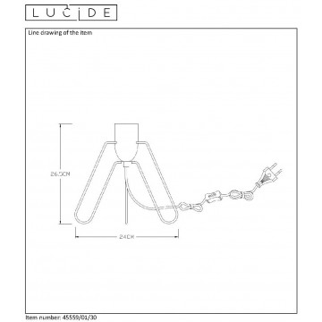 Схема с размерами Lucide 45559/01/30