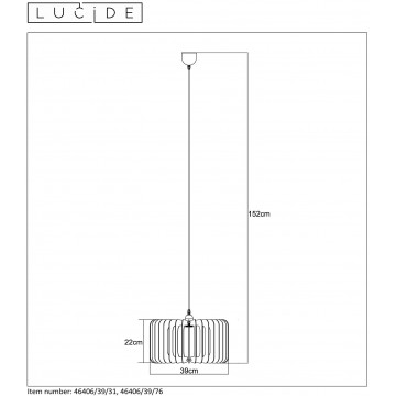 Схема с размерами Lucide 46406/39/31