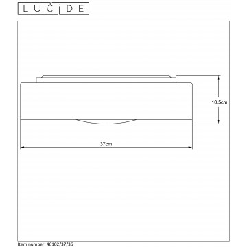 Схема с размерами Lucide 46102/37/36