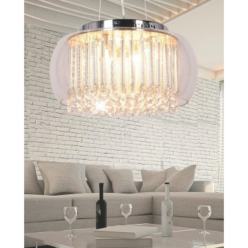 Подвесная люстра Lumina Deco Gusto LDP 7019-500 PR, 12xG4x20W - миниатюра 3