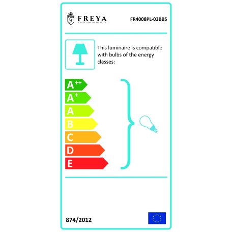 Светильник Freya Izza FR4008PL-03BBS, 3xE27x40W - миниатюра 6