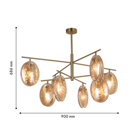 Схема с размерами F-Promo 4485-8C