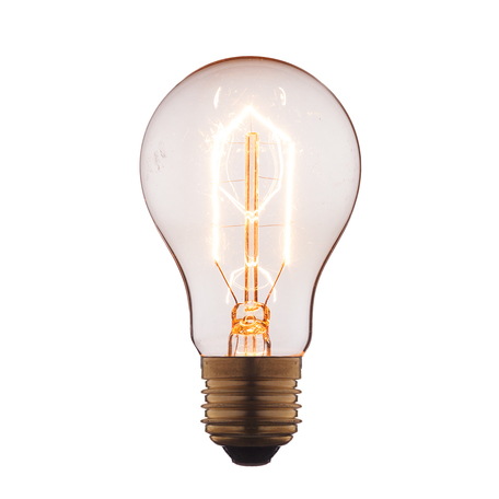 Лампа накаливания Loft It Edison Bulb 1002 груша E27 60W 220V, гарантия нет гарантии