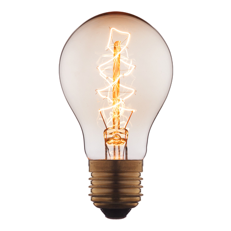 Лампа накаливания Loft It Edison Bulb 1004-C груша E27 60W 220V, гарантия нет гарантии