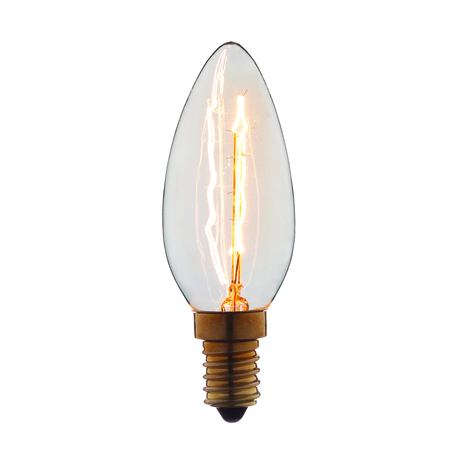 Лампа накаливания Loft It Edison Bulb 3540 свеча E14 40W 220V, гарантия нет гарантии