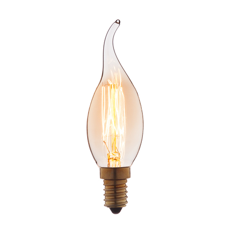 Лампа накаливания Loft It Edison Bulb 3540-GL E14 40W 220V, диммируемая