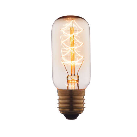 Лампа накаливания Loft It Edison Bulb 3840-S цилиндр малый E27 40W 220V, гарантия нет гарантии