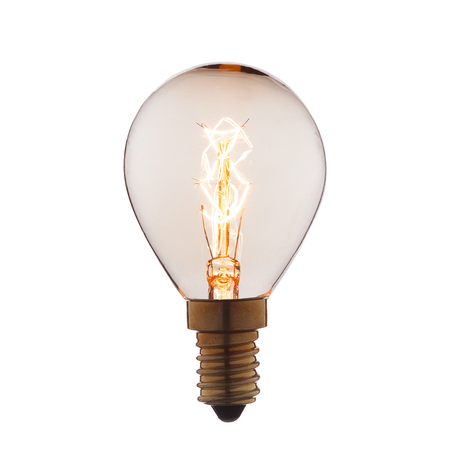 Лампа накаливания Loft It Edison Bulb 4525-S шар малый E14 25W 220V, гарантия нет гарантии