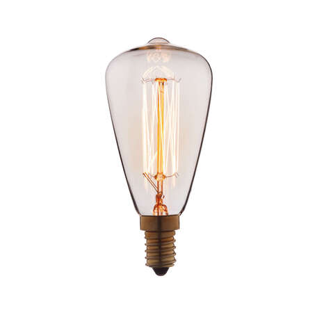 Лампа накаливания Loft It Edison Bulb 4860-F прямосторонняя груша E14 60W 220V, гарантия нет гарантии