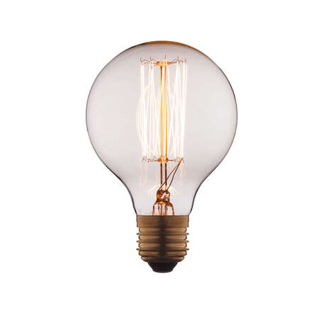 Лампа накаливания Loft It Edison Bulb G8060 шар малый E27 60W 220V, гарантия нет гарантии