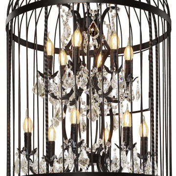 Подвесная люстра Loft It Vintage Birdcage LOFT1891/12, 12xE14x40W - миниатюра 2