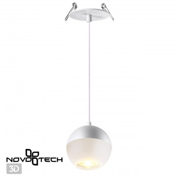 Встраиваемый светильник Novotech Garn 370815, 1xGU10x9W - миниатюра 2