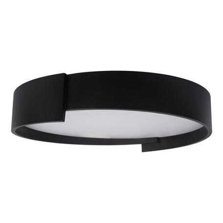 Потолочный светодиодный светильник Loft It Coin 10200 Black, LED 45W 4000K 3150lm