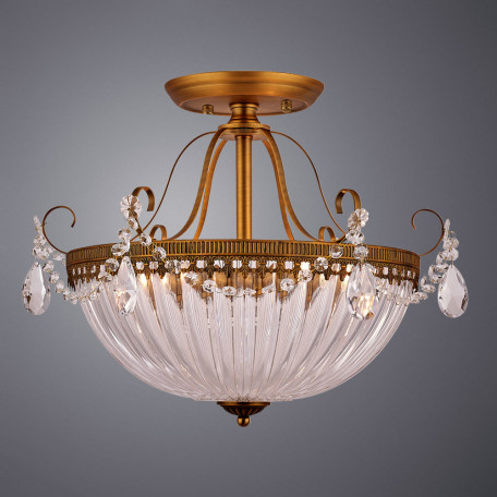 Потолочная люстра Arte Lamp Schelenberg A4410PL-3SR, 3xE14x40W - миниатюра 2