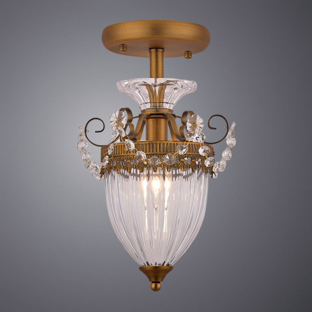 Потолочный светильник Arte Lamp Schelenberg A4410PL-1SR, 1xE14x40W - миниатюра 2