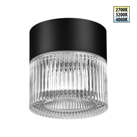Уличный потолочный светодиодный светильник Novotech Estima 359716, IP65, LED 12W 930lm