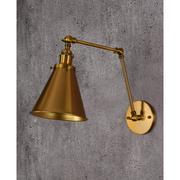 Бра Lumina Deco Rubi LDW B007-2 BRASS, 1xE27x40W - миниатюра 2