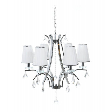 Подвесная люстра Lumina Deco Glamour LDP 66247-6 WT+CHR, 6xE14x40W - миниатюра 2