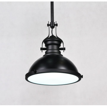 Подвесной светильник Lumina Deco Eligio LDP 6863-1 BK+WT, 1xE27x40W - миниатюра 3