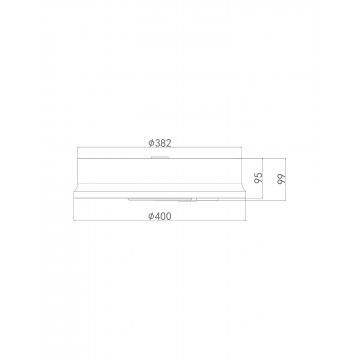 Схема с размерами Freya FR10011CL-L24W